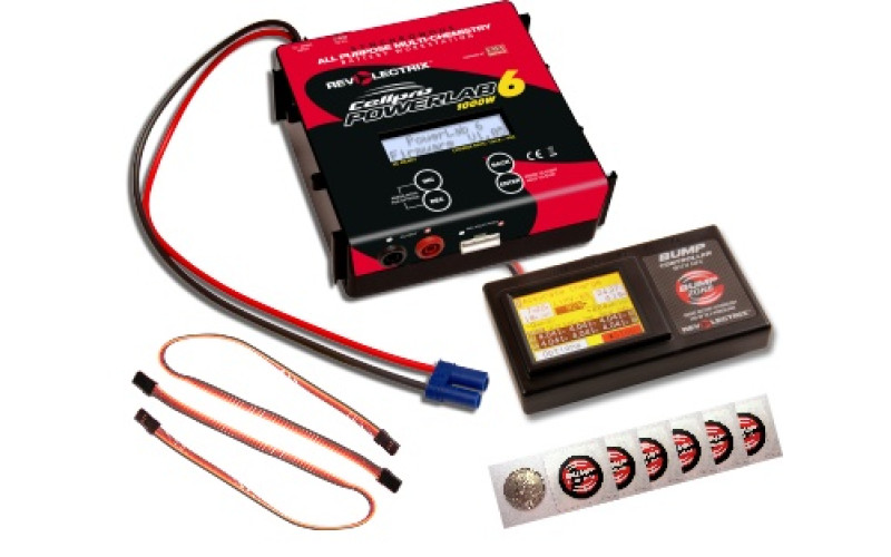 PowerLab 6 with EC5 input cable and BUMP Controller